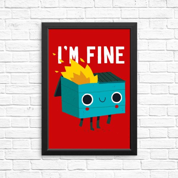 Dumpster is Fine - Posters & Prints Fashion - Image 4