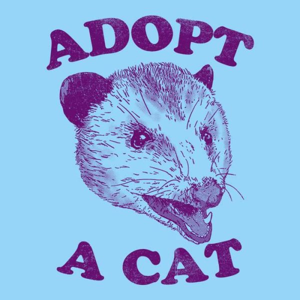 Adopt a Cat - Youth Apparel For Discount - Image 2
