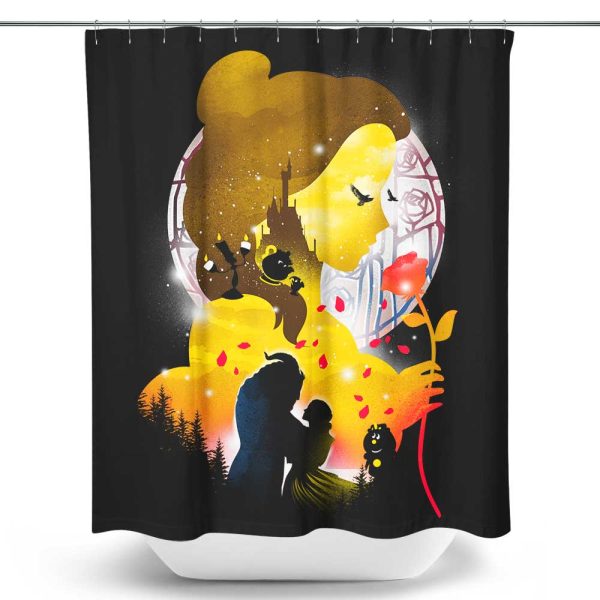 Village Princess Silhouette - Shower Curtain Cheap