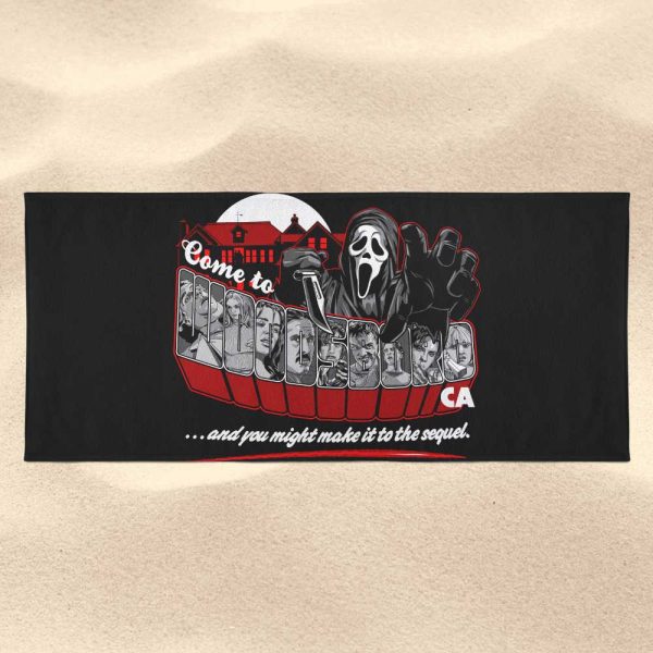 Come to Woodsboro - Towel on Sale