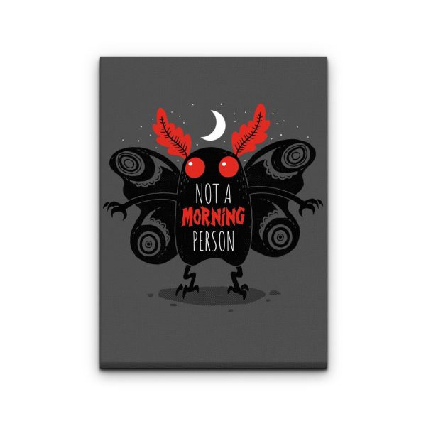 Not a Morning Person - Canvas Print Online Hot Sale