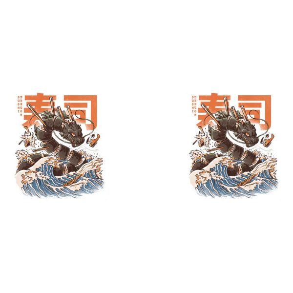 Great Sushi Dragon - Mug Cheap - Image 3