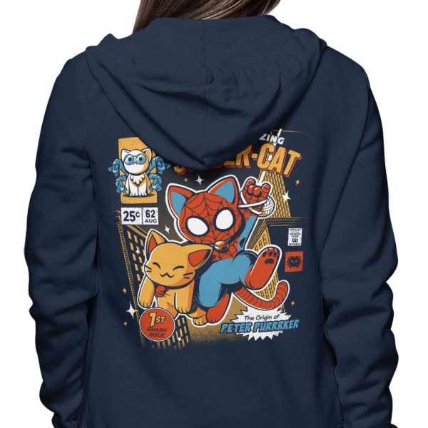 Spider Cat - Hoodie Online - Image 3