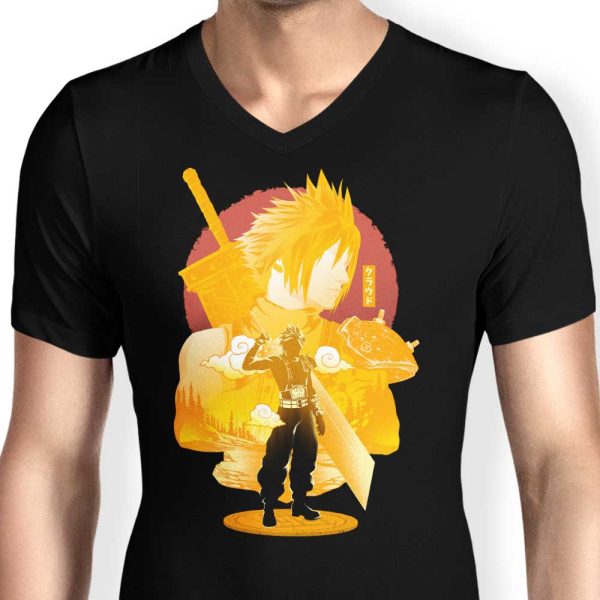 Omnislash Soldier - Men s V-Neck Online Sale - Image 4