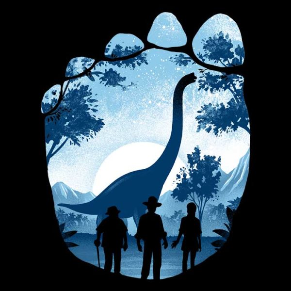 Brachiosaurus Footprint - Tank Top Discount - Image 2