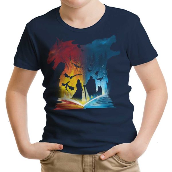 Book of Fire and Ice - Youth Apparel Hot on Sale - Image 3