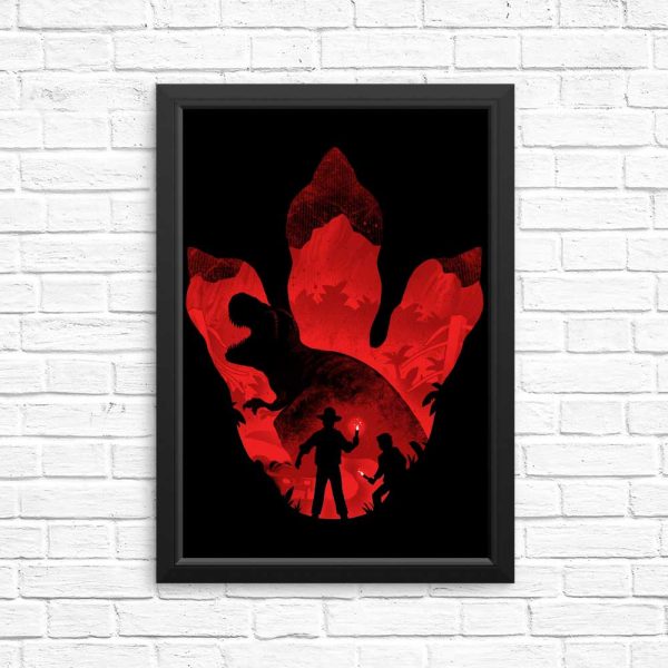 T-Rex Footprint - Posters & Prints Sale - Image 4