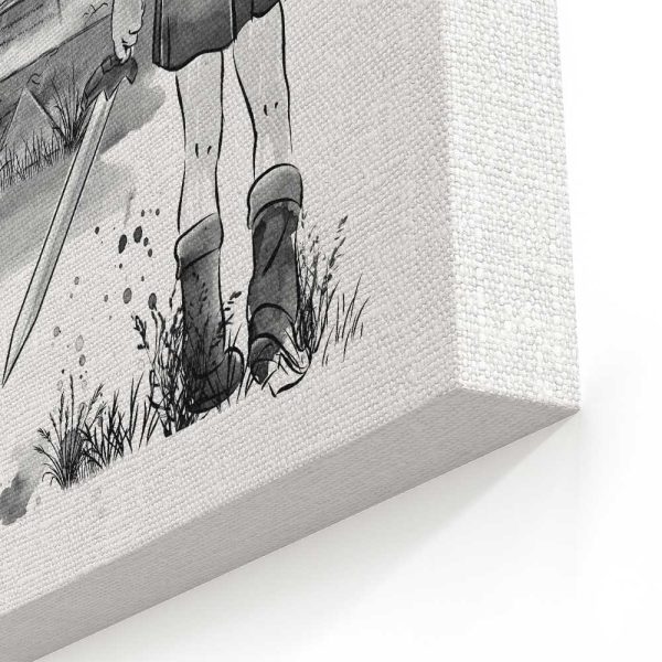 A Link to the Sumi-e - Canvas Print Cheap - Image 3