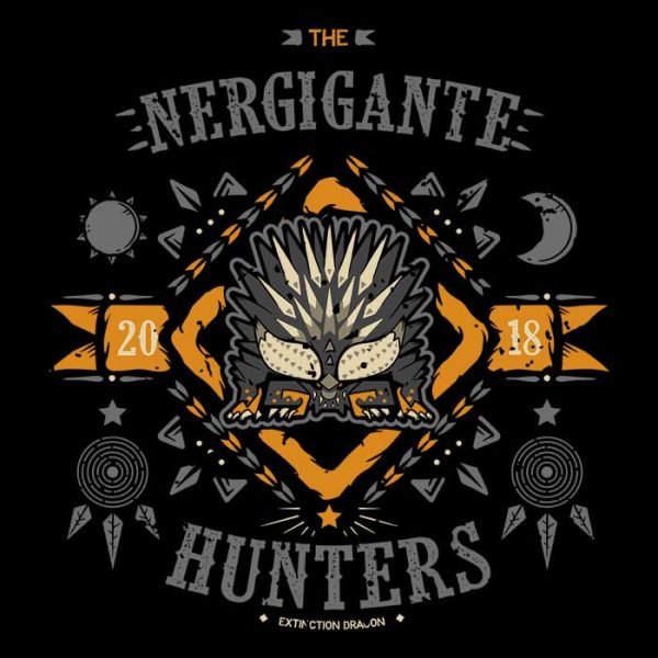 The Nergigante Hunters - Wall Tapestry on Sale - Image 2