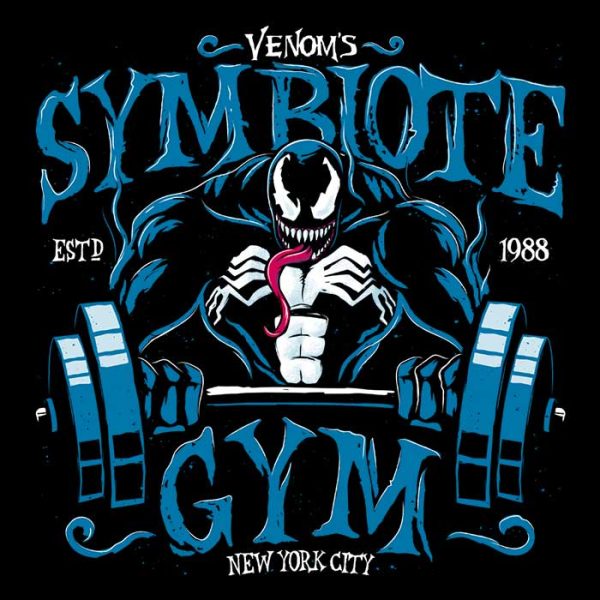 Dark Symbiote Gym - Canvas Print Hot on Sale - Image 2