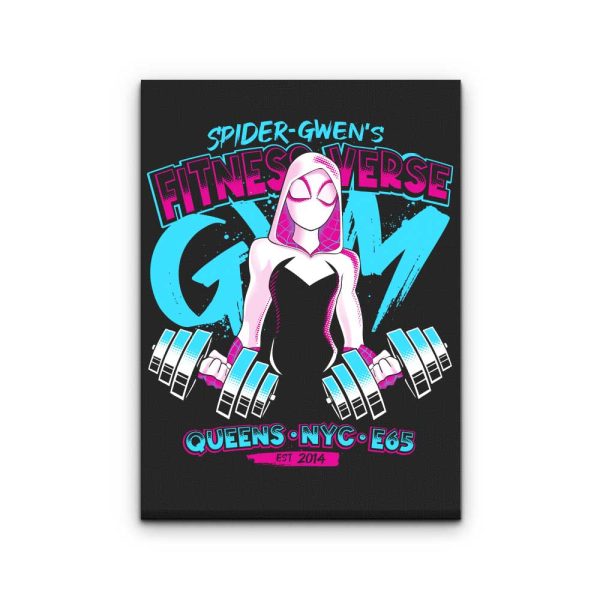Gwen s Fitness Verse - Canvas Print on Sale