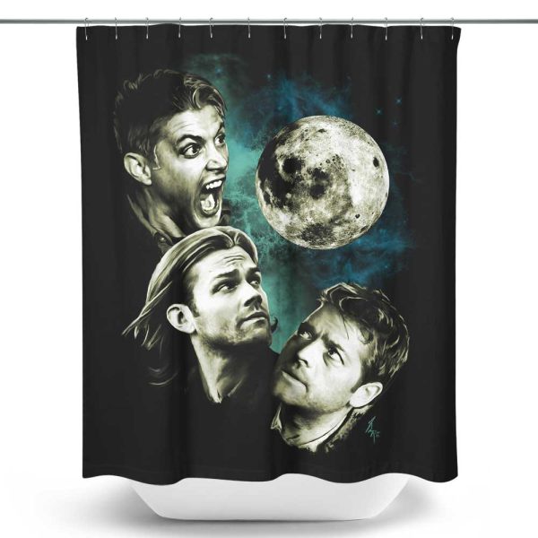 Three Super Moon - Shower Curtain Online