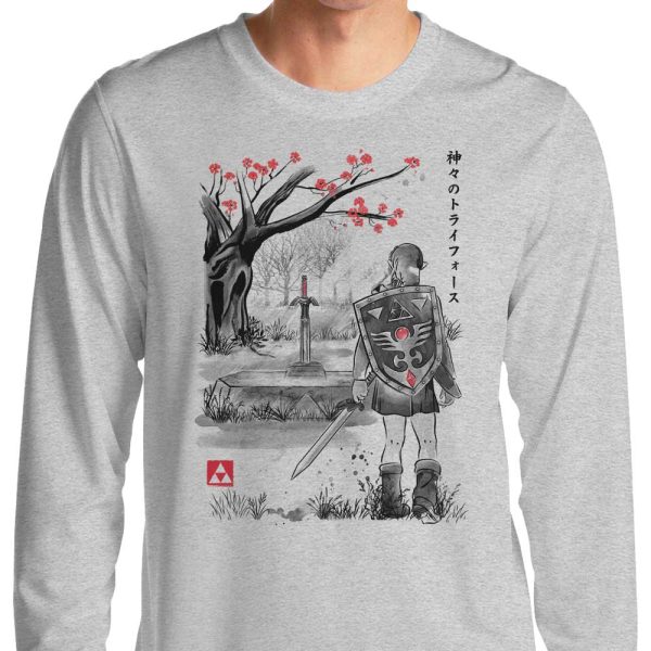 A Link to the Sumi-e - Long Sleeve T-Shirt Discount - Image 3