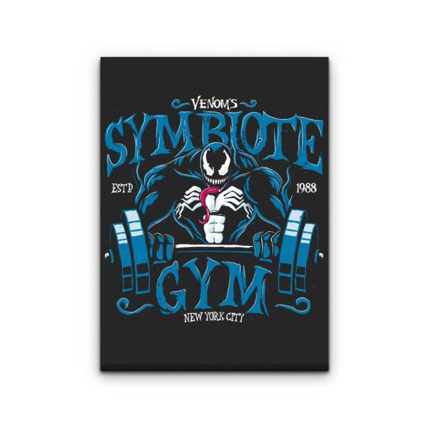 Dark Symbiote Gym - Canvas Print Hot on Sale