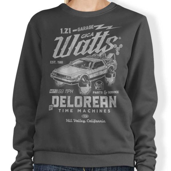 Giga Watts Garage - Sweatshirt For Discount - Image 4