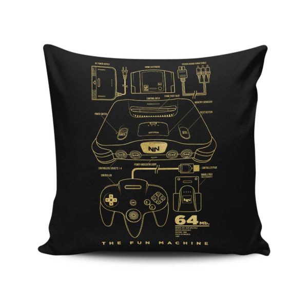 64-Bit - Throw Pillow Discount