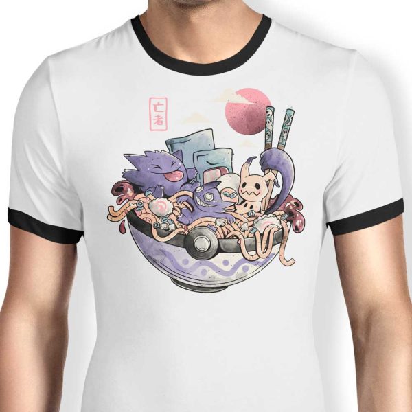 Ghost Bowl - Ringer T-Shirt Cheap