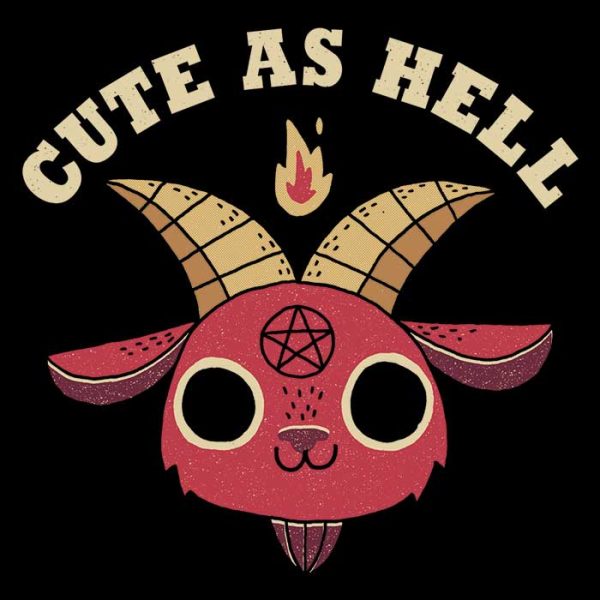 Cute as Hell - Men s Apparel For Cheap - Image 2