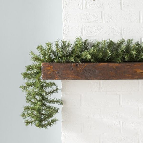 Wayfair Basics Fir Garland with Lights #AD80 Sale