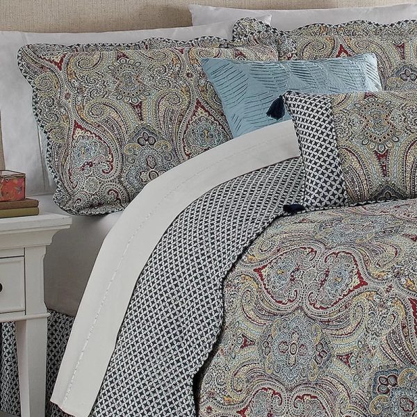 pizzazz reversible quilt set size twin #9ms Hot on Sale - Image 2