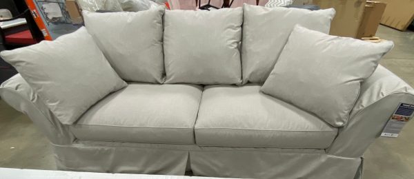 Adamsburg 98  Rolled Arm Sofa Conversation Linen For Cheap